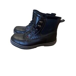 Pajar‎ Canada Men's Winter Boots Black Waterproof Lace Up Side Zip Size 12